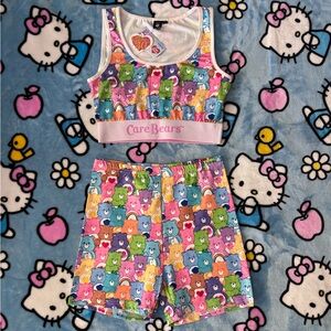 SHEIN Care Bears athletic set